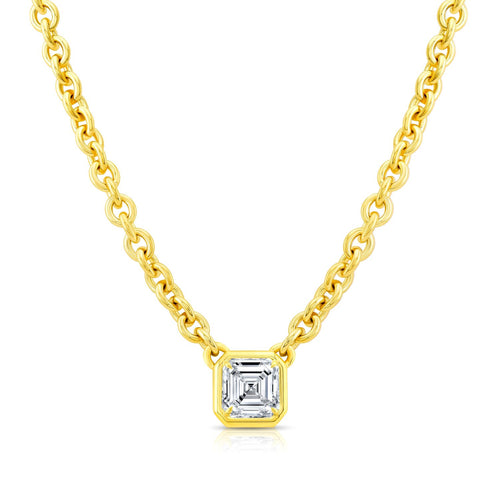 GIA Certified Diamond Solitaire Pendant