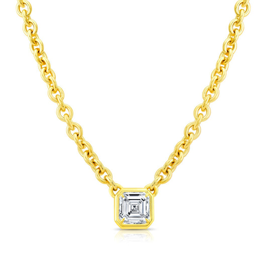 GIA Certified Diamond Solitaire Pendant