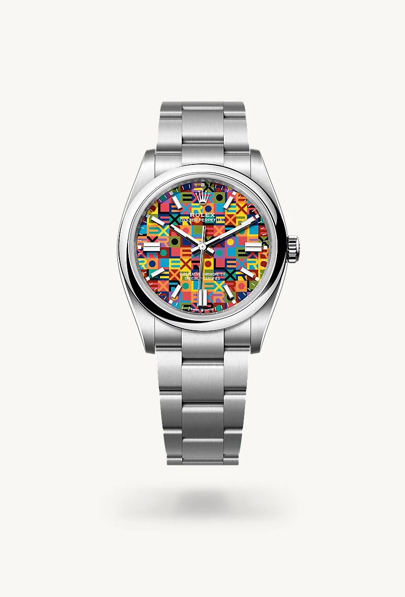 Rolex Oyster Perpetual in Oystersteel, M126000-0016 - Orrs Jewelers
