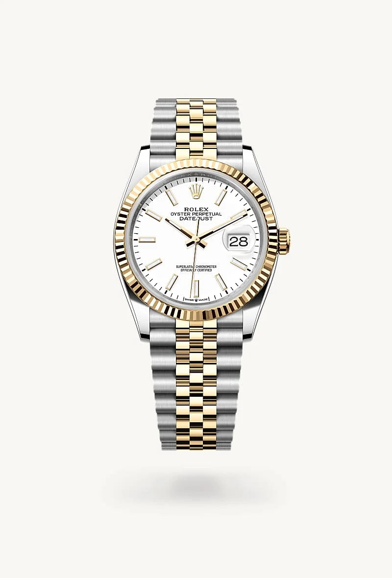 Rolex Datejust in Yellow Rolesor - combination of Oystersteel and yellow gold, M126233-0019 - Orrs Jewelers