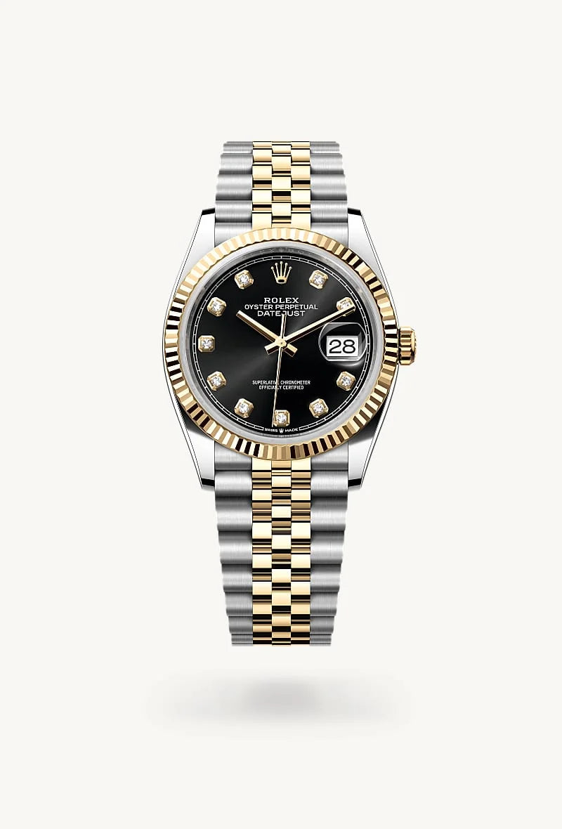 Rolex Datejust in Yellow Rolesor - combination of Oystersteel and yellow gold, M126233-0021 - Orr's Jewelers