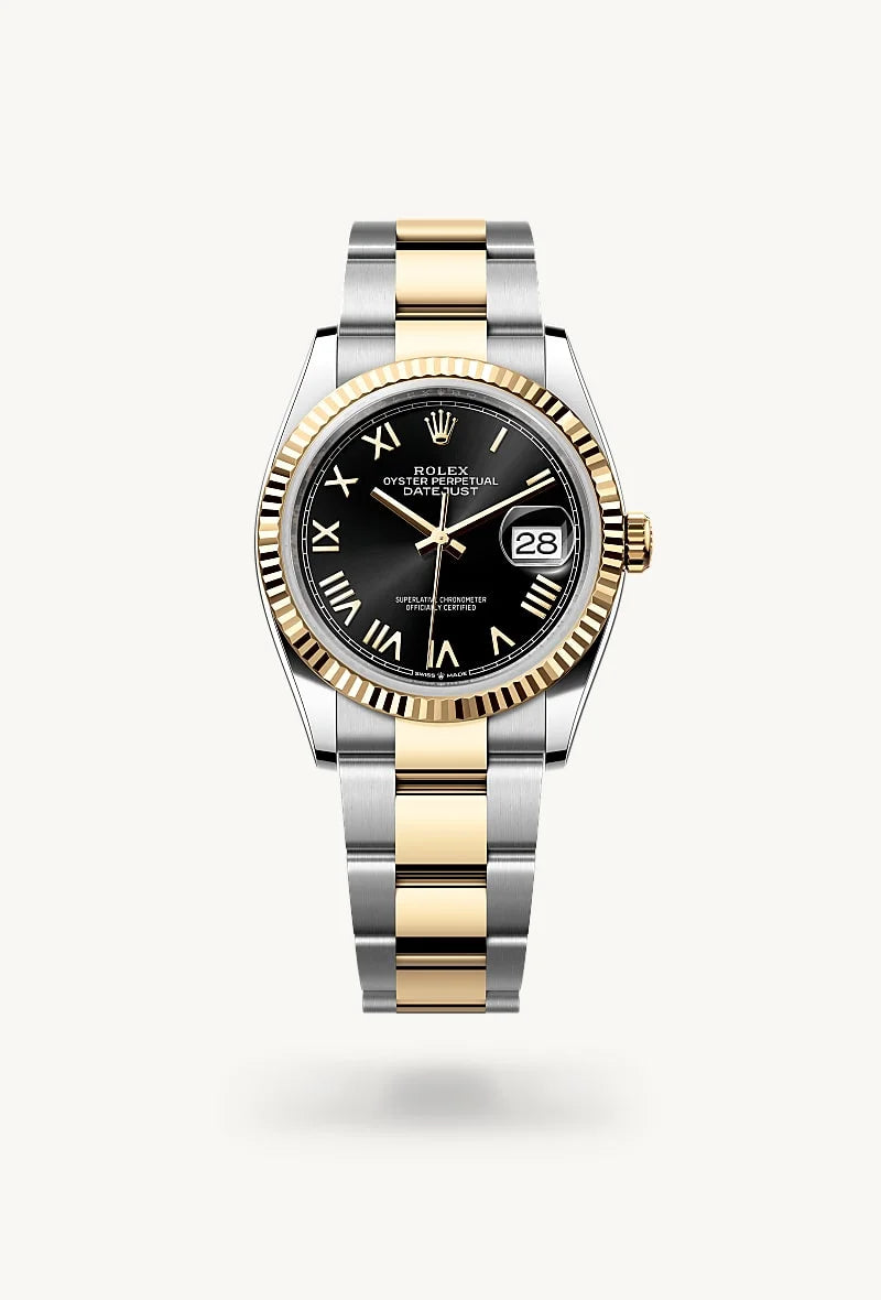 Rolex Datejust in Yellow Rolesor - combination of Oystersteel and yellow gold, M126233-0056 - Orrs Jewelers