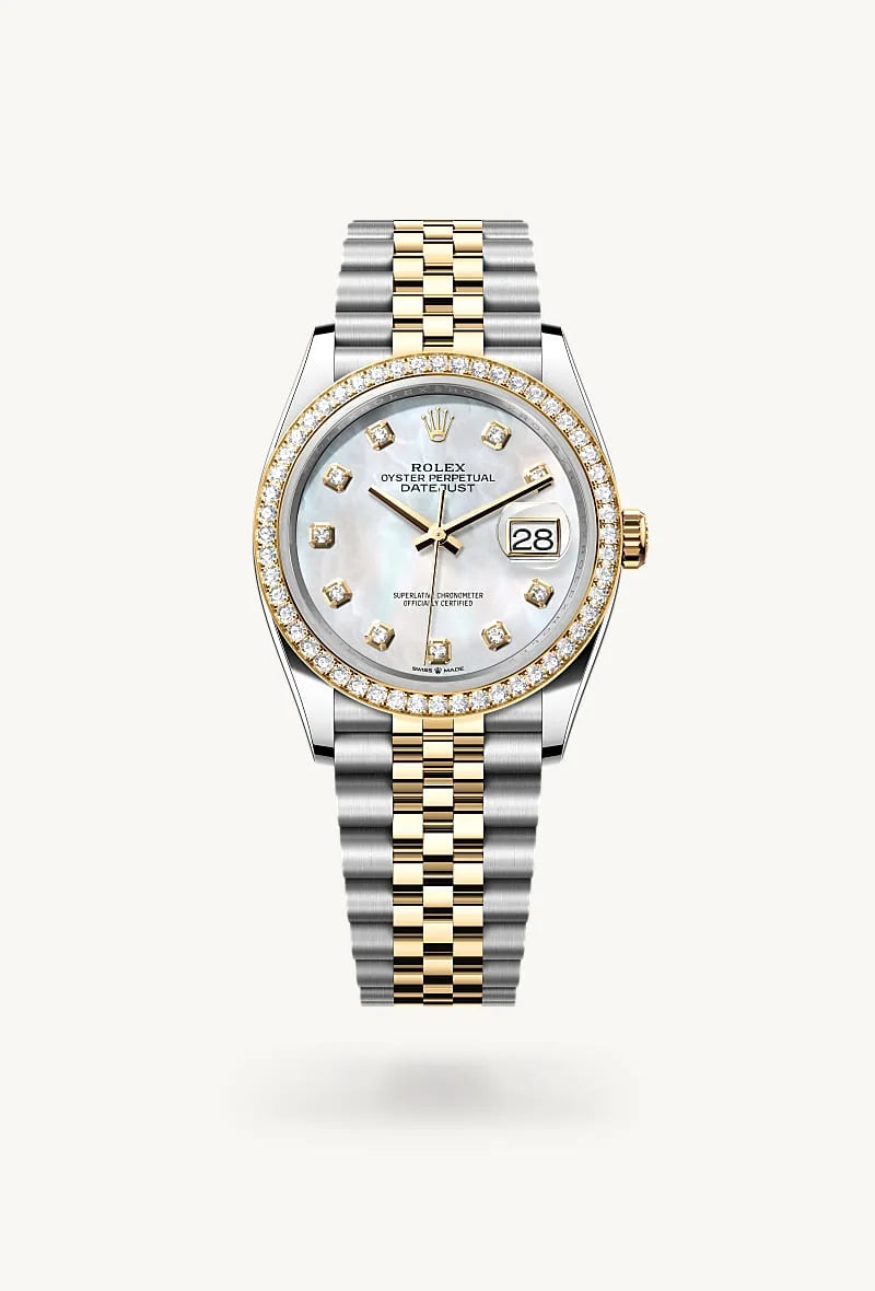 Rolex Datejust in Yellow Rolesor - combination of Oystersteel and yellow gold, M126283RBR-0009 - Orr's Jewelers
