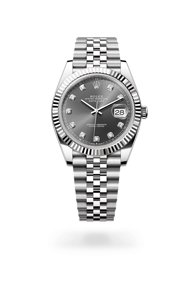 rolex Datejust in White Rolesor - combination of Oystersteel and white gold,  - Orr's Jewelers