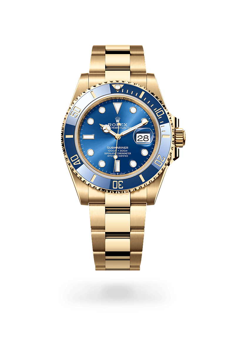 rolex Submariner in 18 kt yellow gold,  - Orr's Jewelers