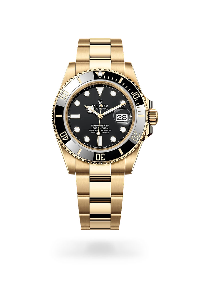 Rolex Submariner Date 18 kt yellow gold, M126618LN-0002