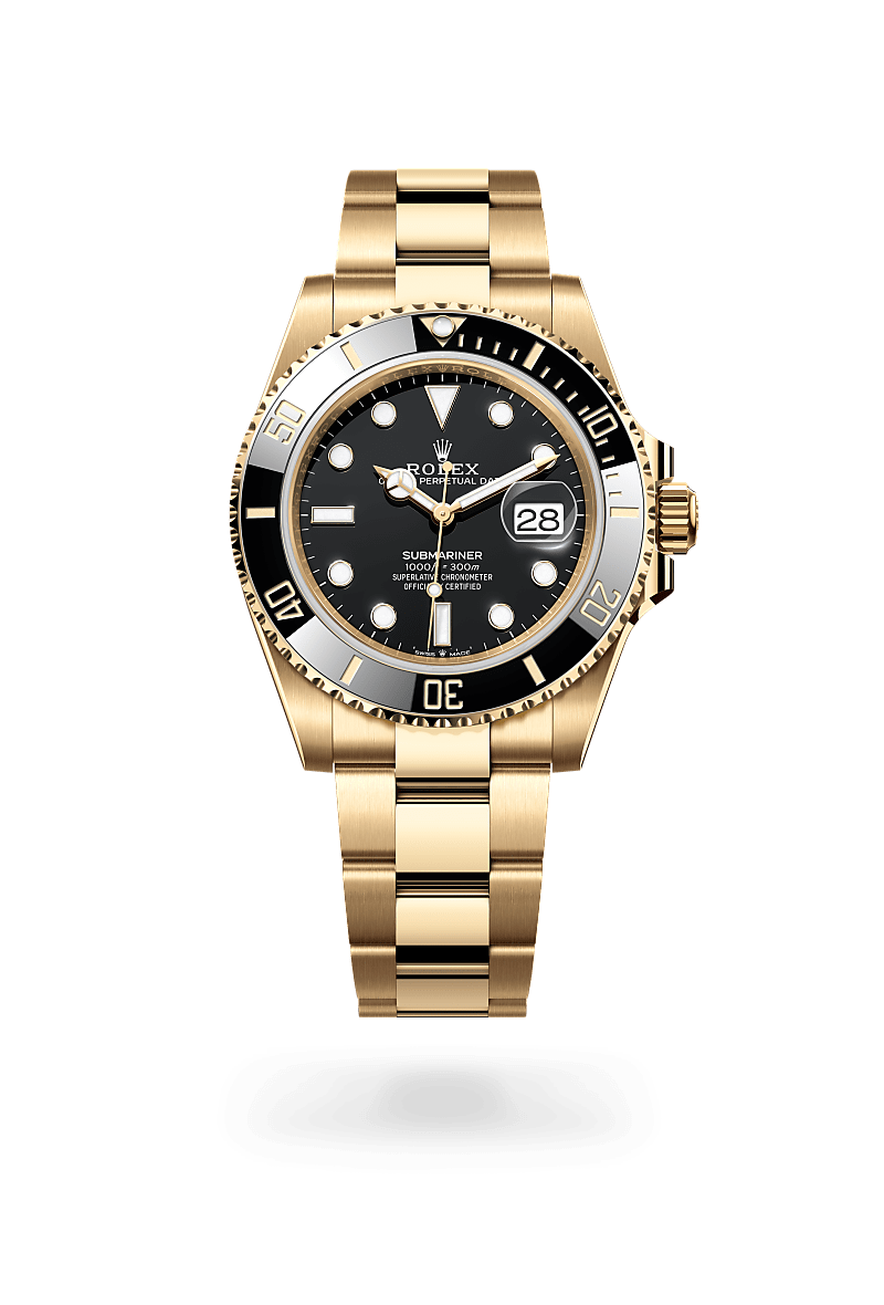 rolex Submariner in 18 kt yellow gold,  - Orr's Jewelers