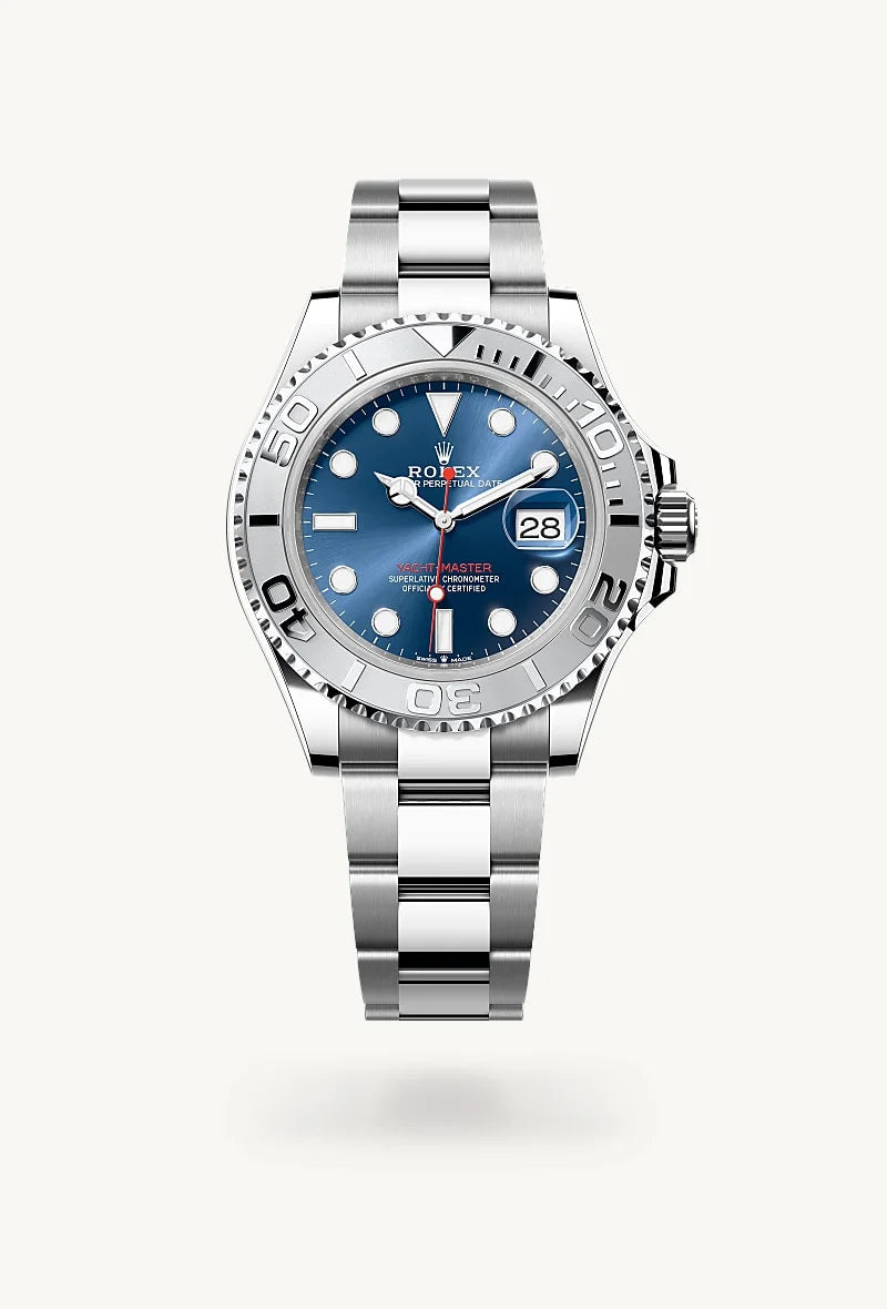 Rolex Yacht-Master in Rolesium - combination of Oystersteel and platinum, M126622-0002 - Orrs Jewelers