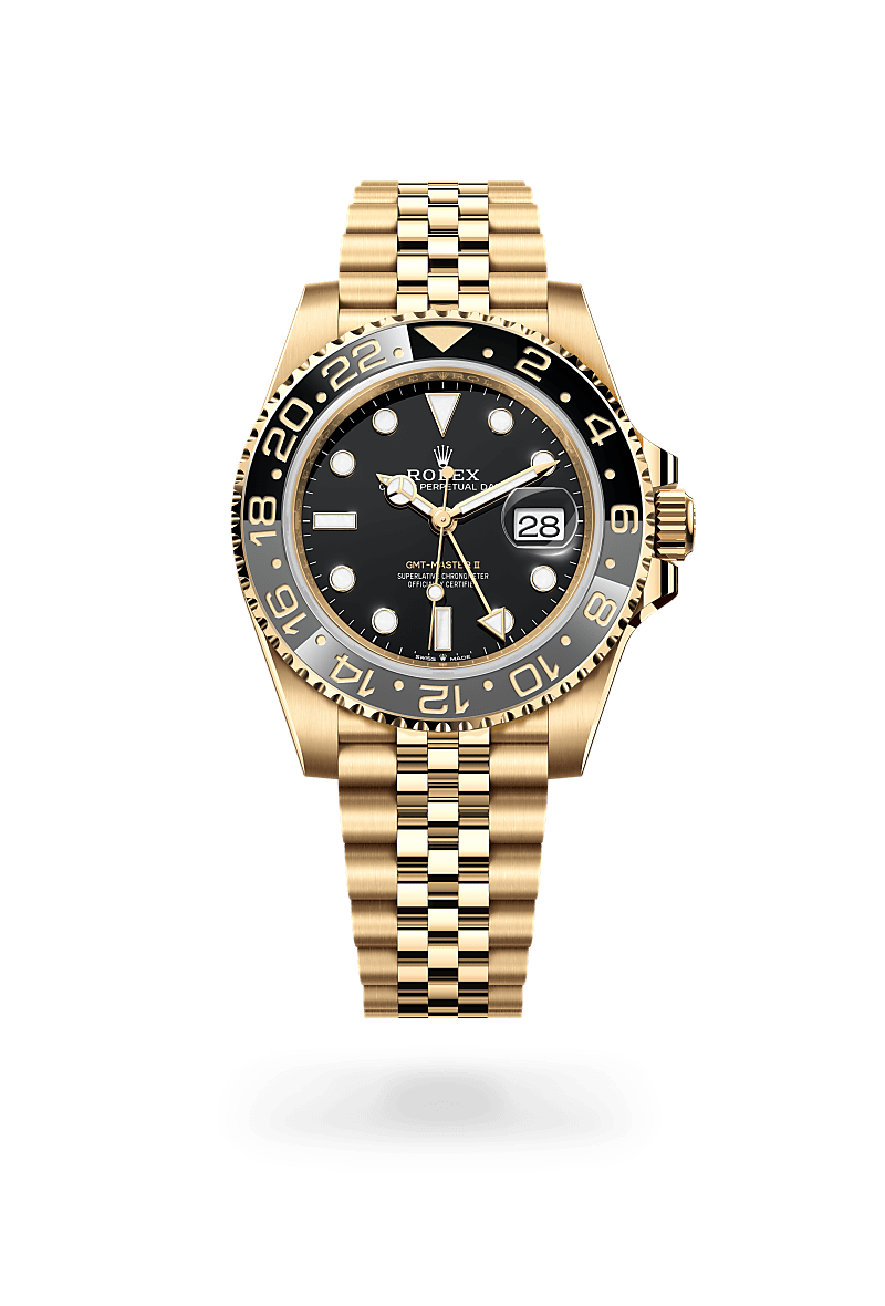 rolex GMT-Master II in 18 kt yellow gold,  - Orr's Jewelers