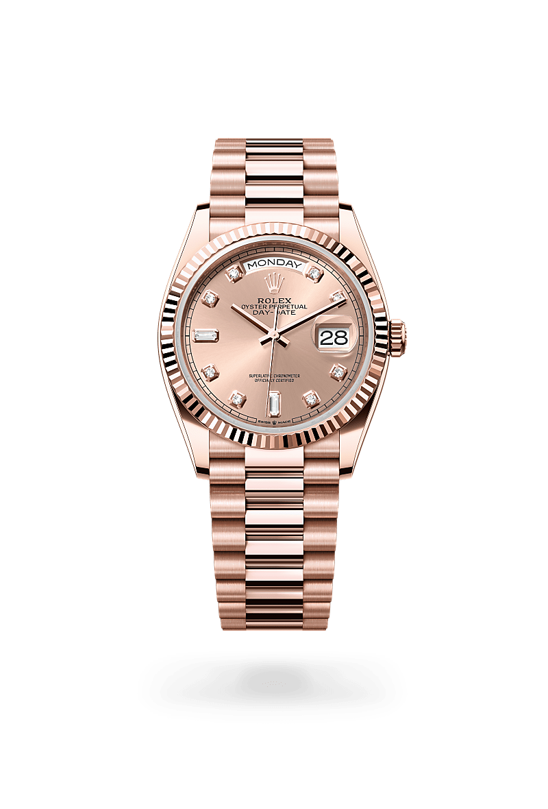 rolex Day-Date in 18 kt Everose gold,  - Orr's Jewelers