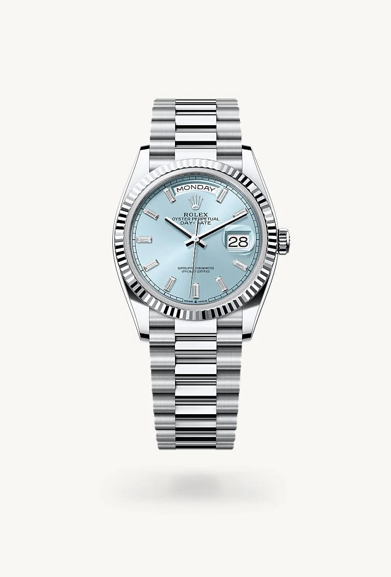 Rolex Day-Date in Platinum, M128236-0009 - Orrs Jewelers