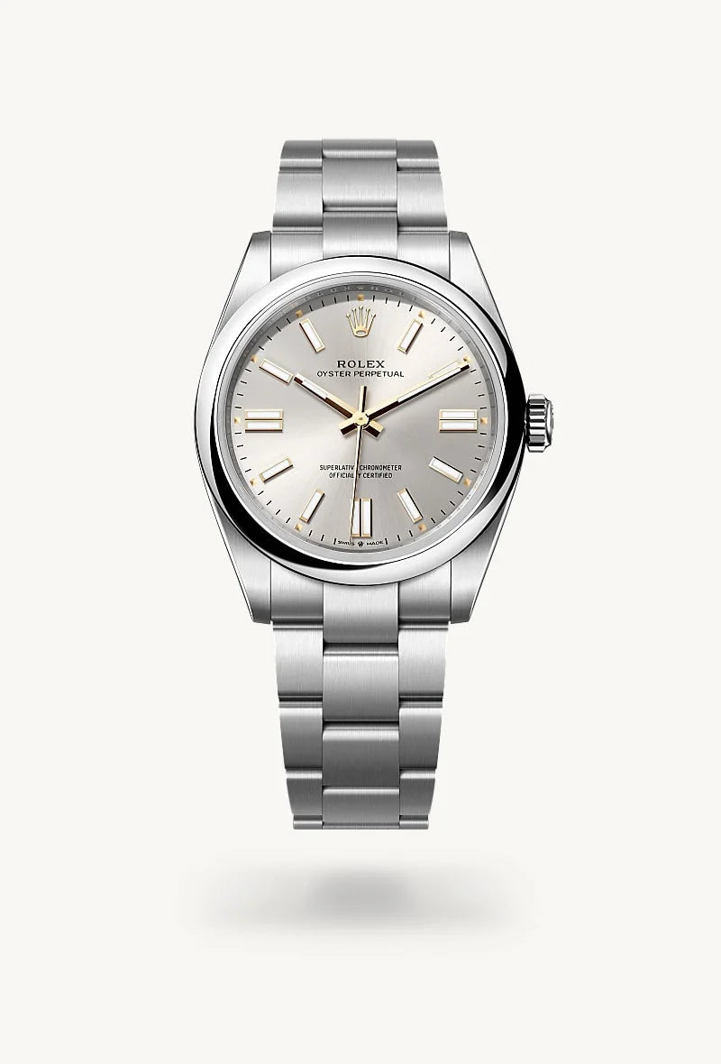 Rolex Oyster Perpetual in Oystersteel, M134300-0001 - Orrs Jewelers