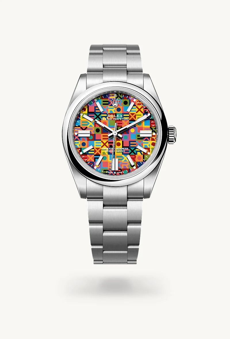 Rolex Oyster Perpetual in Oystersteel, M134300-0010 - Orrs Jewelers