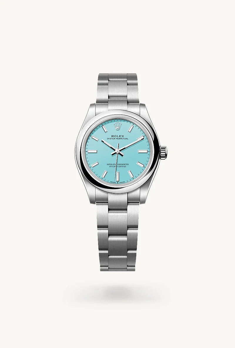 Rolex Oyster Perpetual in Oystersteel, M277200-0007 - Orrs Jewelers