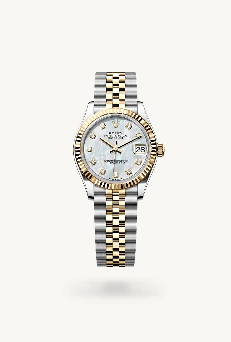 Rolex Datejust in Yellow Rolesor - combination of Oystersteel and yellow gold, M278273-0028 - Orrs Jewelers
