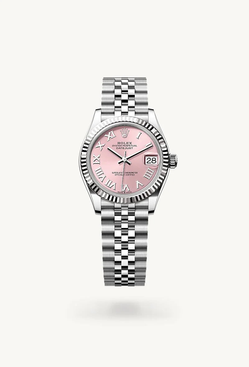 Rolex Datejust in White Rolesor - combination of Oystersteel and white gold, M278274-0020 - Orrs Jewelers