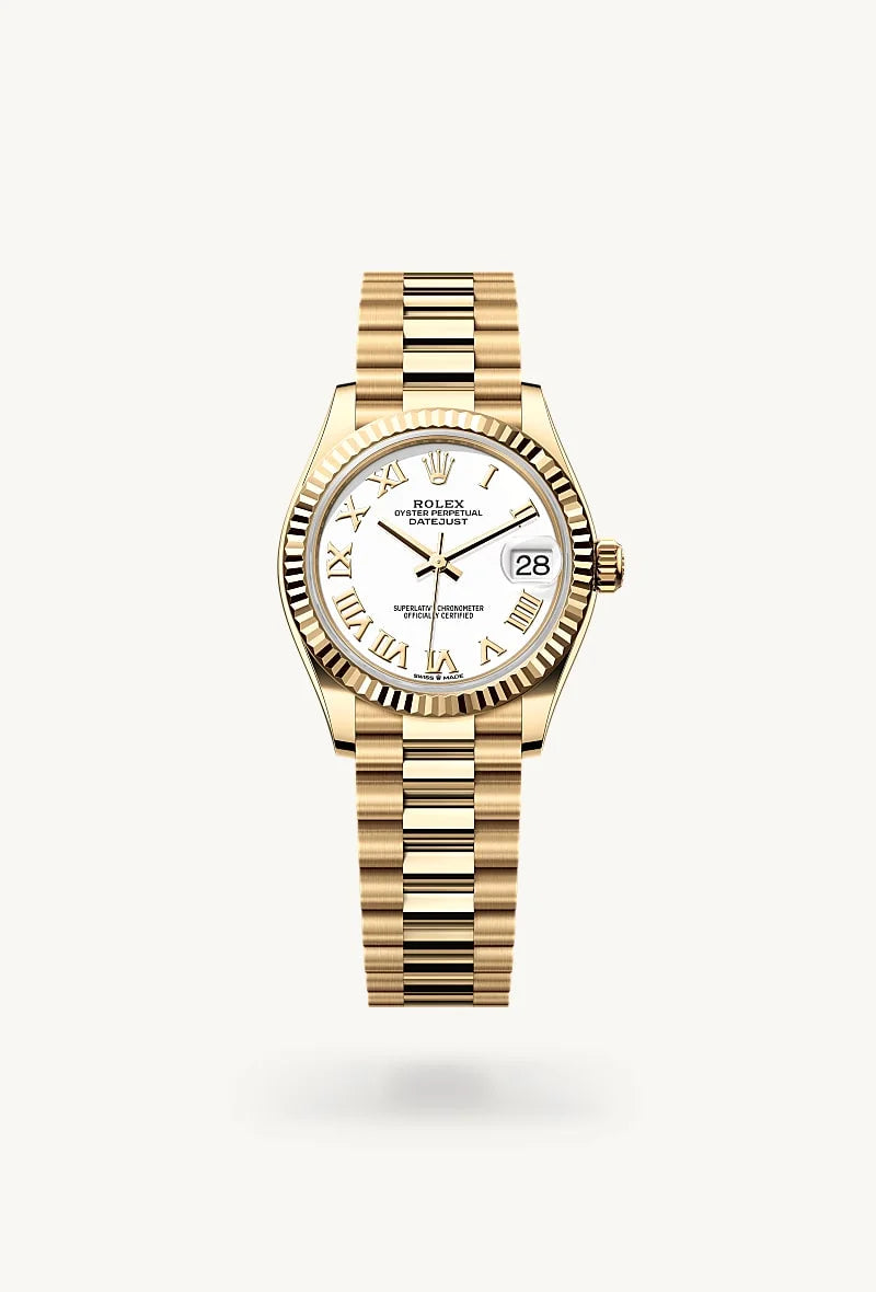 Rolex Datejust in 18 kt yellow gold, M278278-0020 - Orrs Jewelers