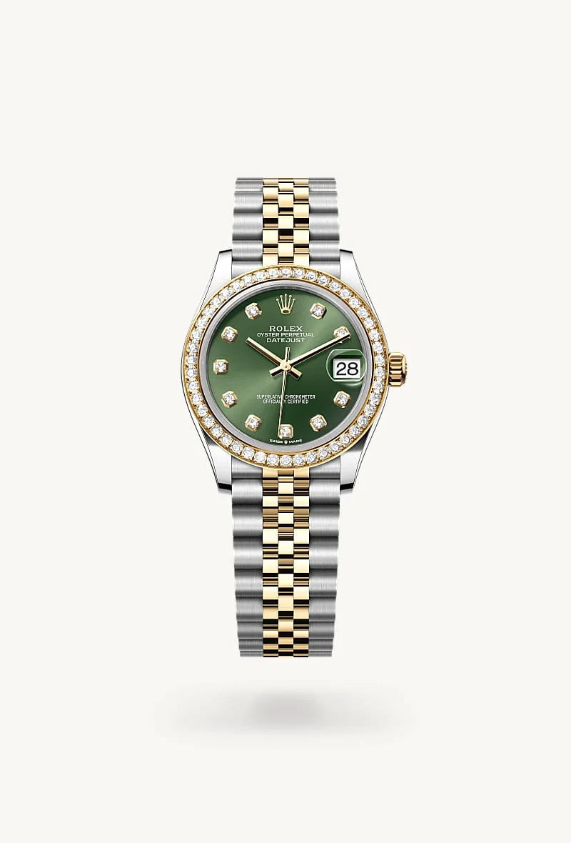 Rolex Datejust in Yellow Rolesor - combination of Oystersteel and yellow gold, M278383RBR-0030 - Orrs Jewelers