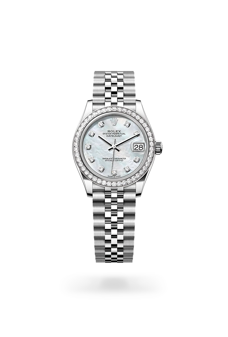Rolex Datejust 31 White Rolesor - combination of Oystersteel and white gold, M278384RBR-0008
