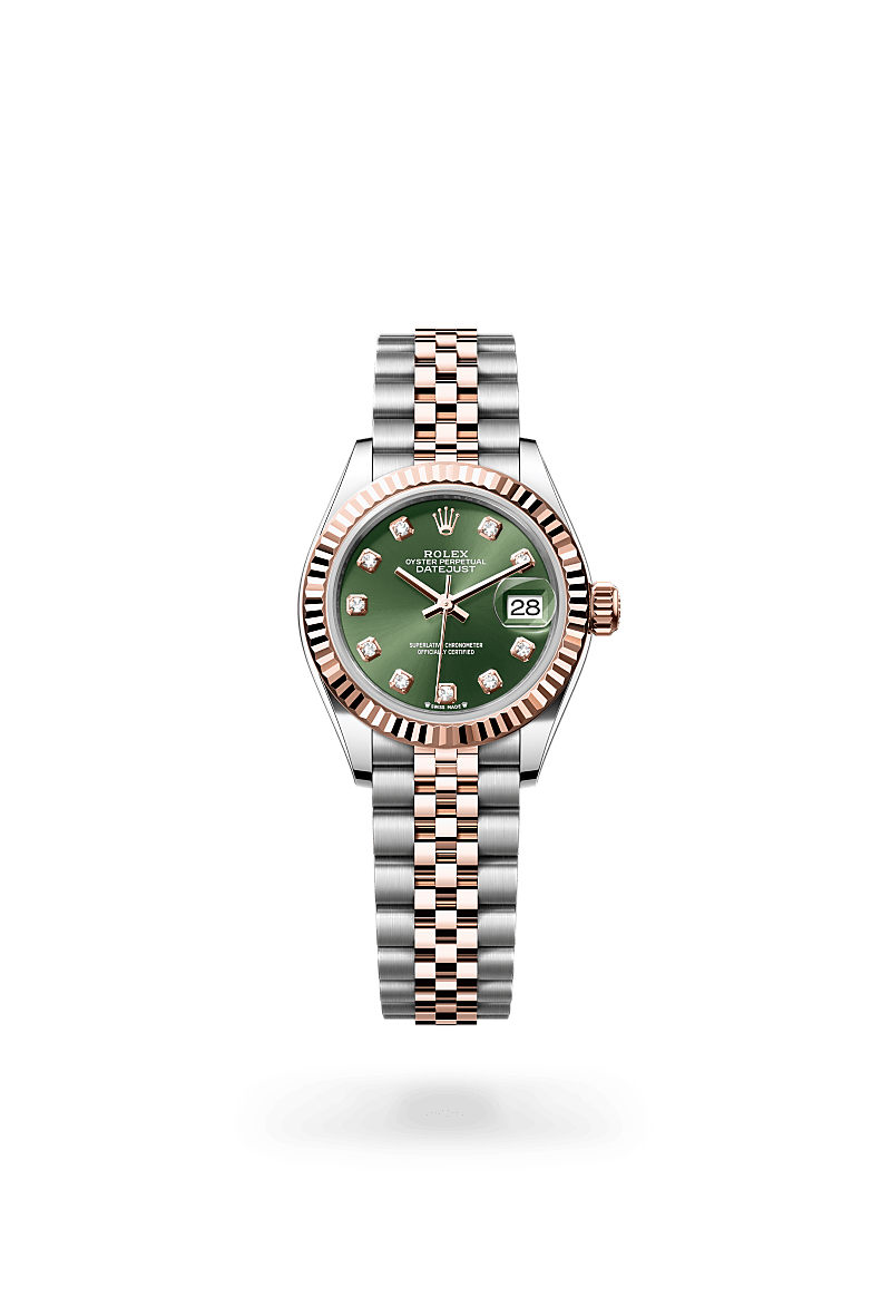 rolex Lady-Datejust in Everose Rolesor - combination of Oystersteel and Everose gold,  - Orr's Jewelers