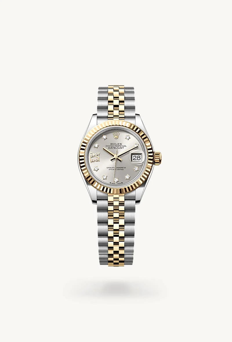 Rolex Lady-Datejust in Yellow Rolesor - combination of Oystersteel and yellow gold, M279173-0003 - Orrs Jewelers