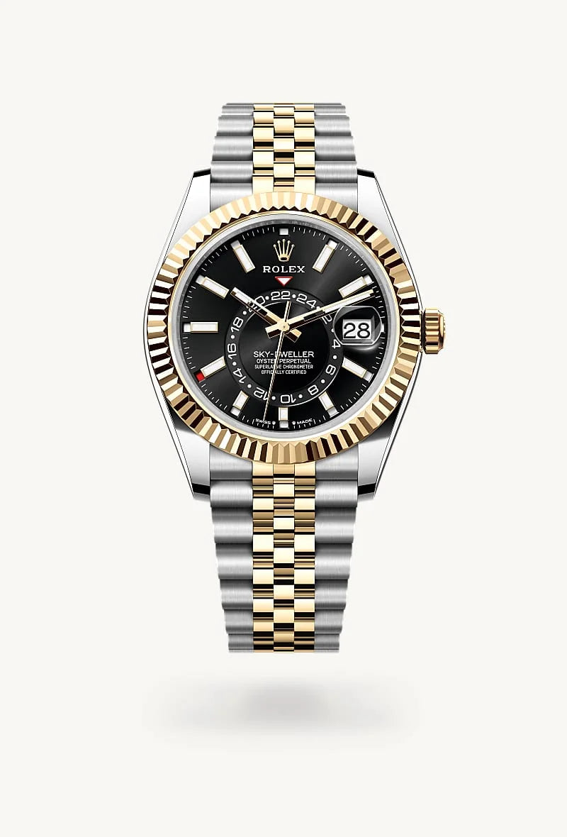 Rolex Sky-Dweller in Yellow Rolesor - combination of Oystersteel and yellow gold, M336933-0004 - Orrs Jewelers