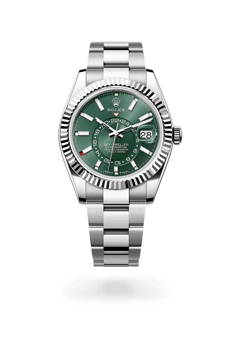 rolex Sky-Dweller in White Rolesor - combination of Oystersteel and white gold,  - Orr's Jewelers