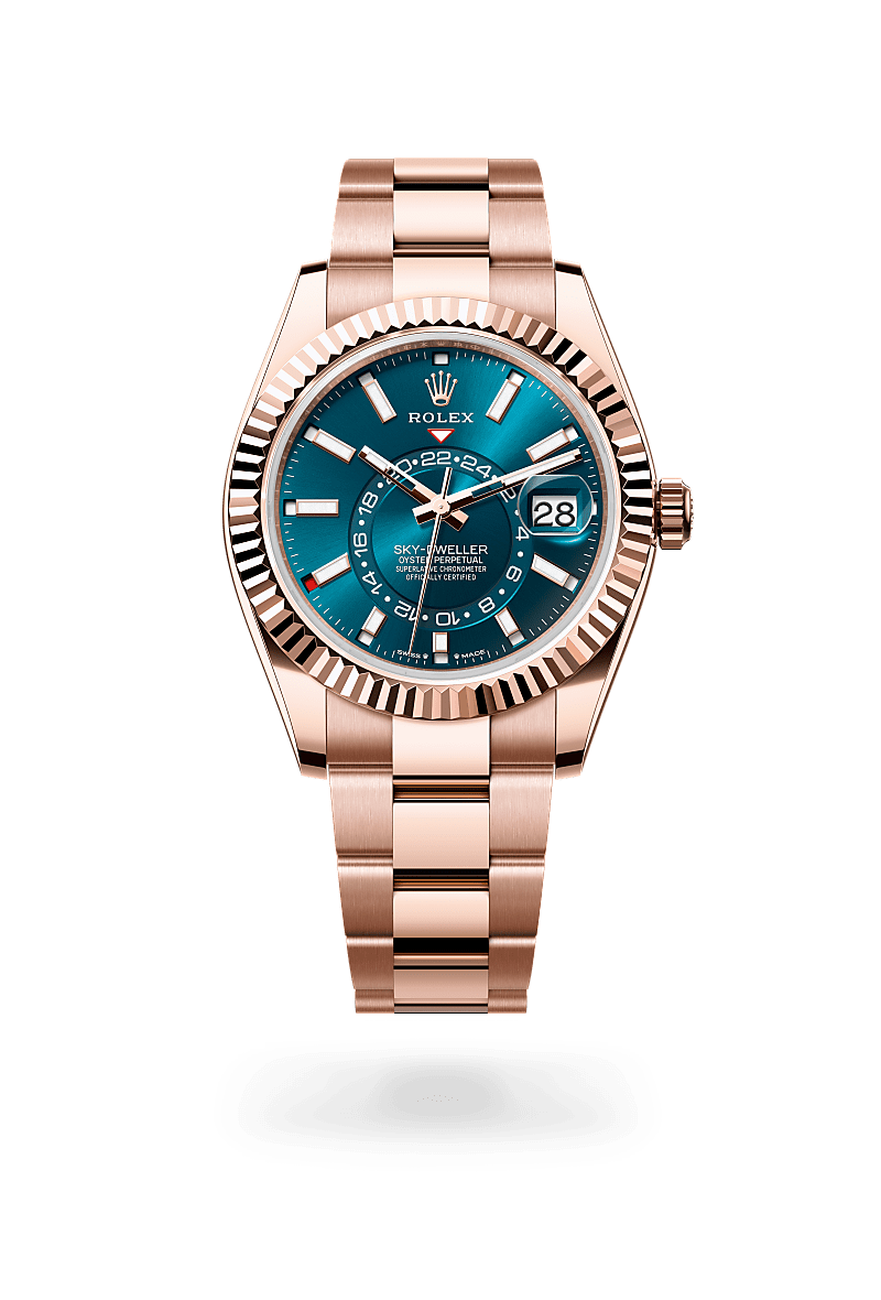 rolex Sky-Dweller in 18 kt Everose gold,  - Orr's Jewelers