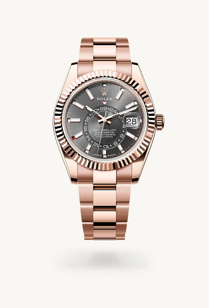 Rolex Sky-Dweller in 18 kt Everose gold, M336935-0004 - Orrs Jewelers