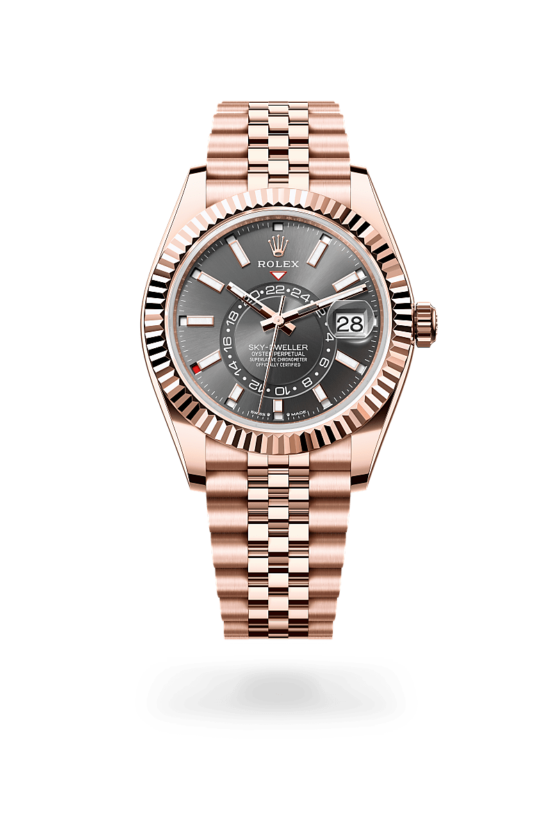 rolex Sky-Dweller in 18 kt Everose gold,  - Orr's Jewelers