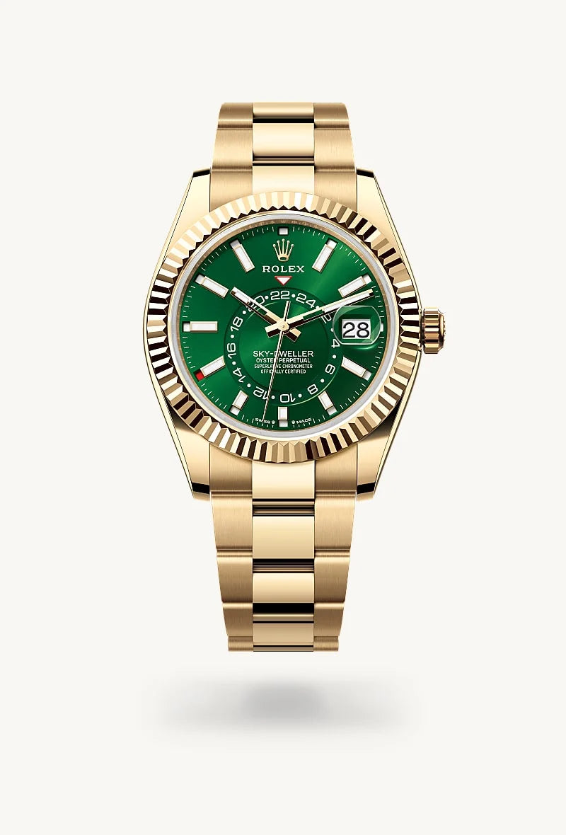 Rolex Sky-Dweller in 18 kt yellow gold, M336938-0007 - Orrs Jewelers
