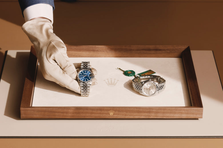 Rolex Rolex Submariner Date desk clock 80 mm, stainless steel C909010LN-0001 in , C909010LN-0001 - Orrs Jewelers