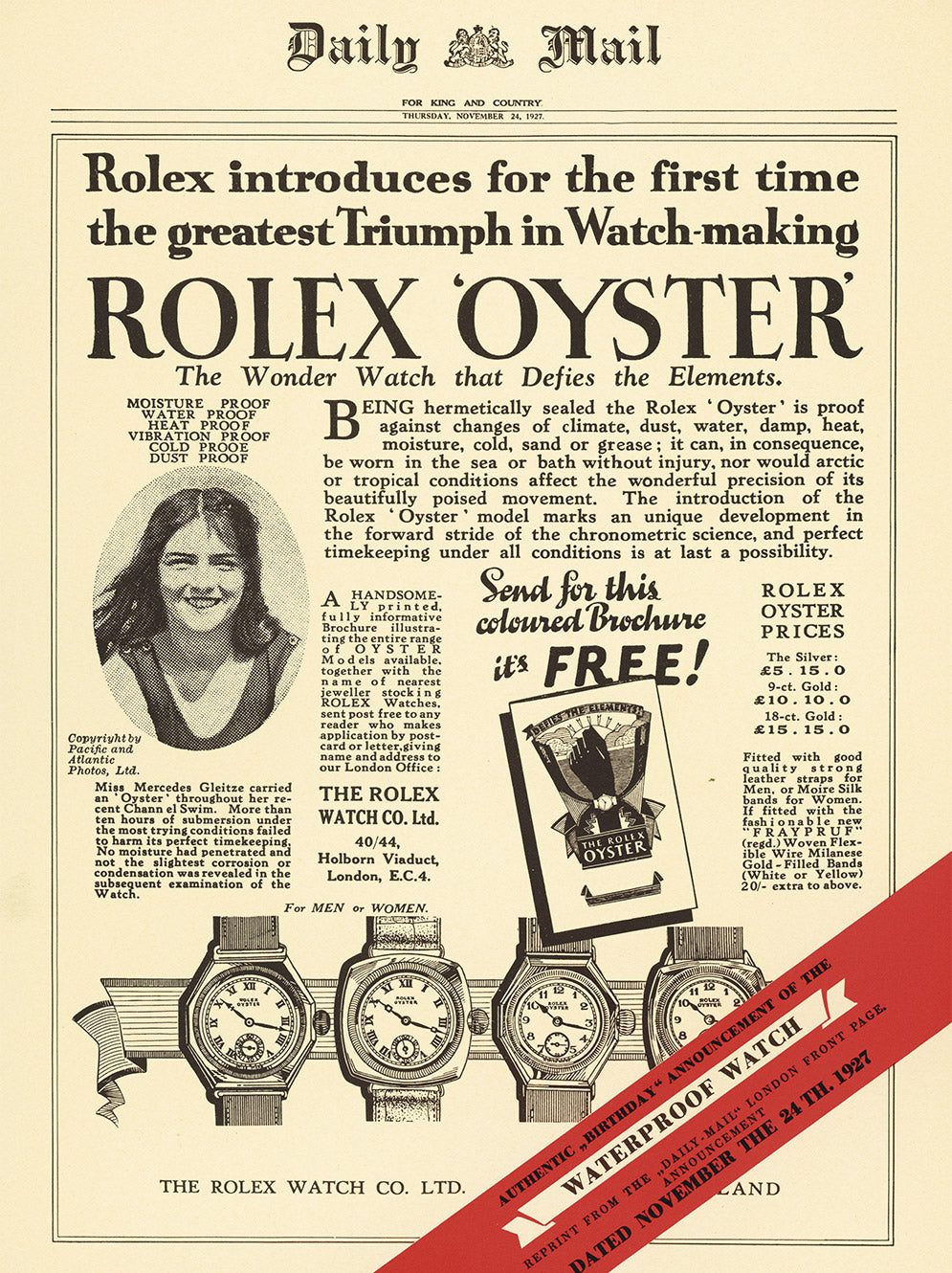 Official Rolex jeweler in Sewickley - Orrs Jewelers